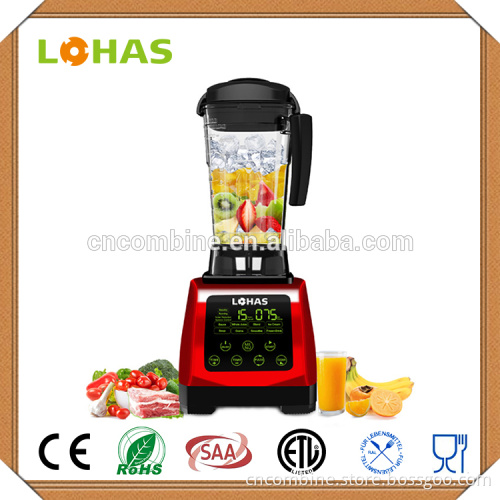Touch screen heavy duty blender